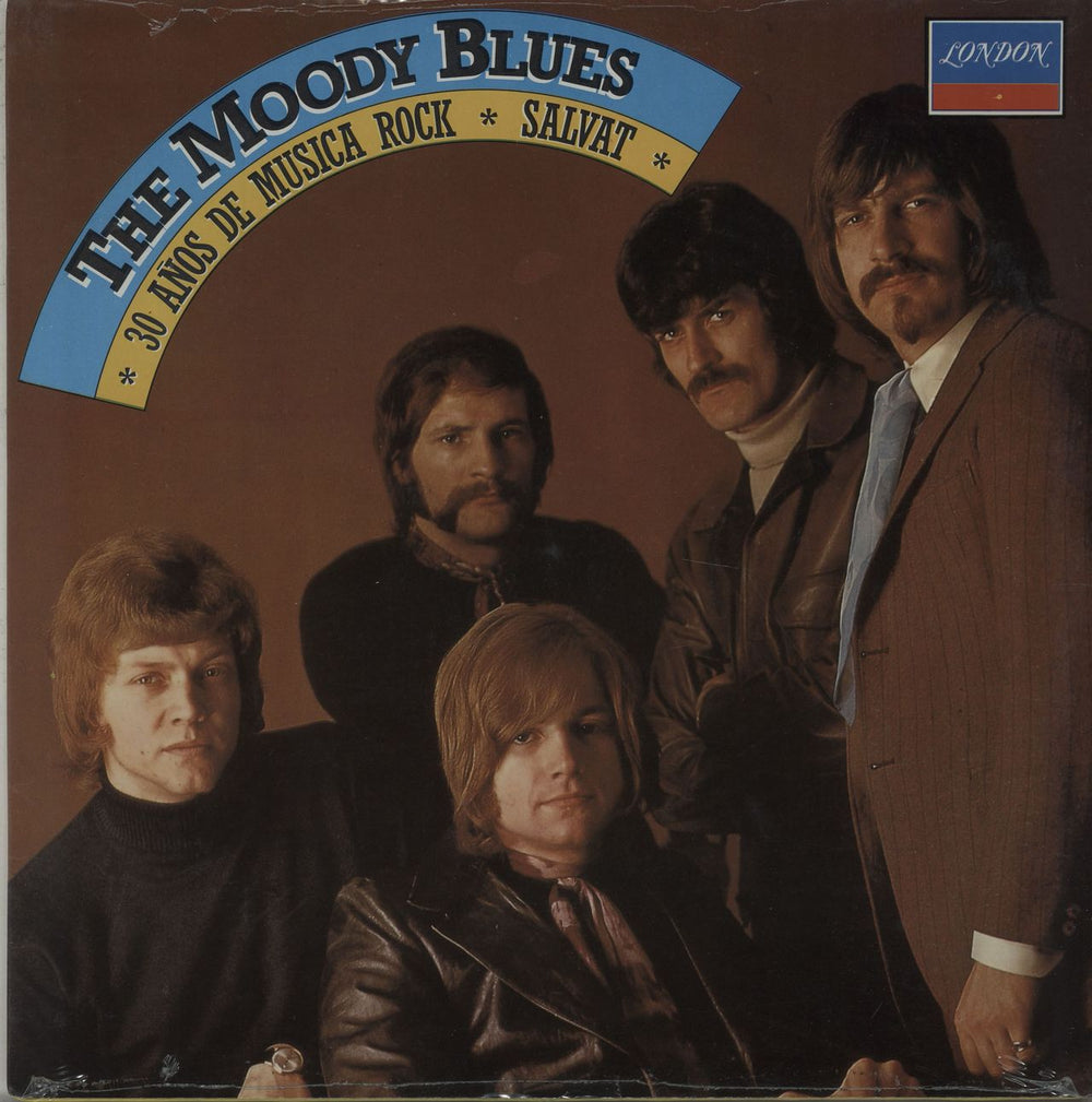 The Moody Blues 30 Años De Música Rock - Sealed Mexican vinyl LP album (LP record) 822302-1