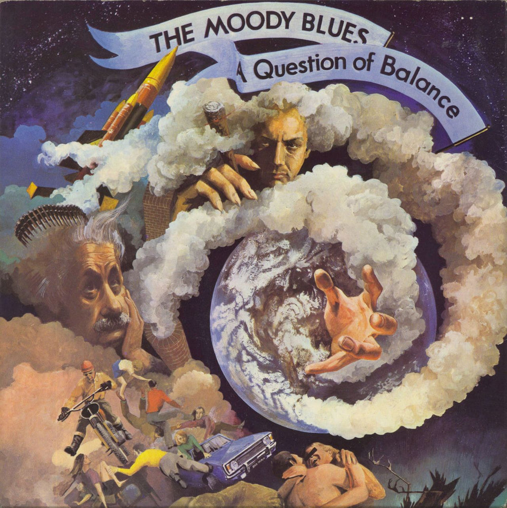 The Moody Blues A Question Of Balance UK vinyl LP album (LP record) THS3