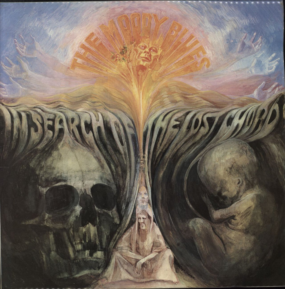 The Moody Blues In Search Of The Lost Chord - 3rd UK vinyl LP album (LP record) SML711