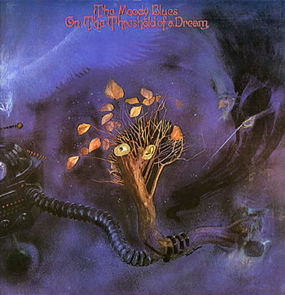 The Moody Blues On The Threshold Of A Dream - 1st UK vinyl LP album (LP record) SML1035