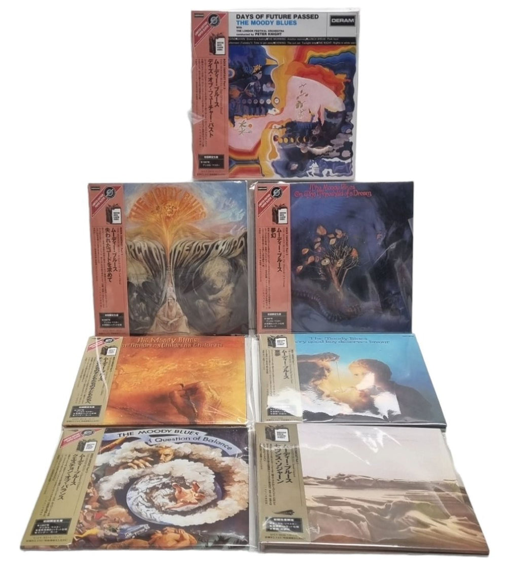 The Moody Blues Seventh Sojourn - Paper Sleeve Collection Japanese CD Album Box Set