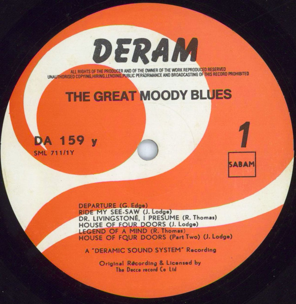 The Moody Blues The Great Moody Blues Belgian 2-LP vinyl record set (Double LP Album) MBL2LTH64328