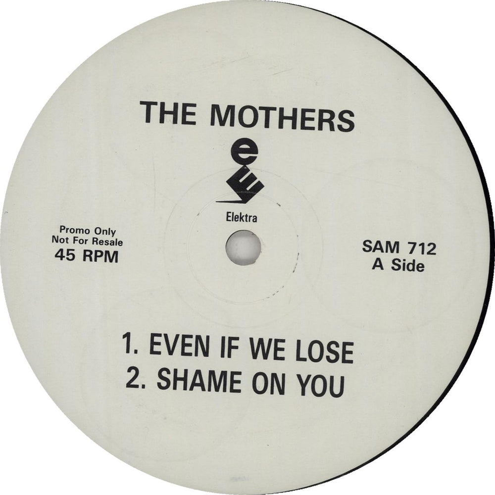 The Mothers Love, Lies & Loneliness EP UK Promo 12" vinyl single (12 inch record / Maxi-single) SAM712