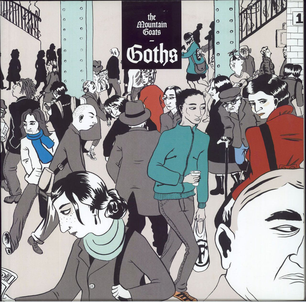 The Mountain Goats Goths US 2-LP vinyl record set (Double LP Album) MRG579