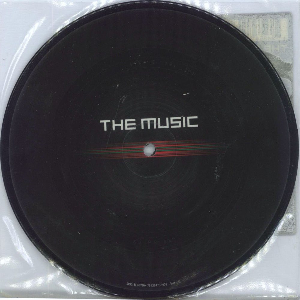 The Music The Truth Is No Words UK 7" vinyl picture disc (7 inch picture disc single) 724354702976