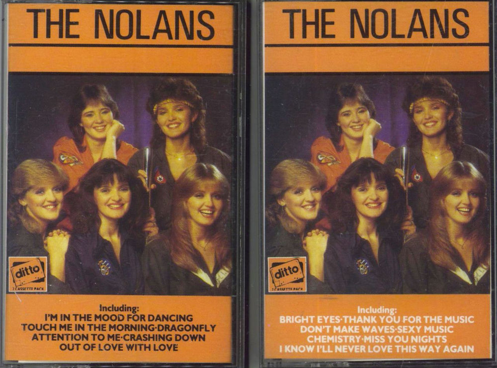 The Nolans The Best Of The Nolans UK Double Cassette Album DTO10230