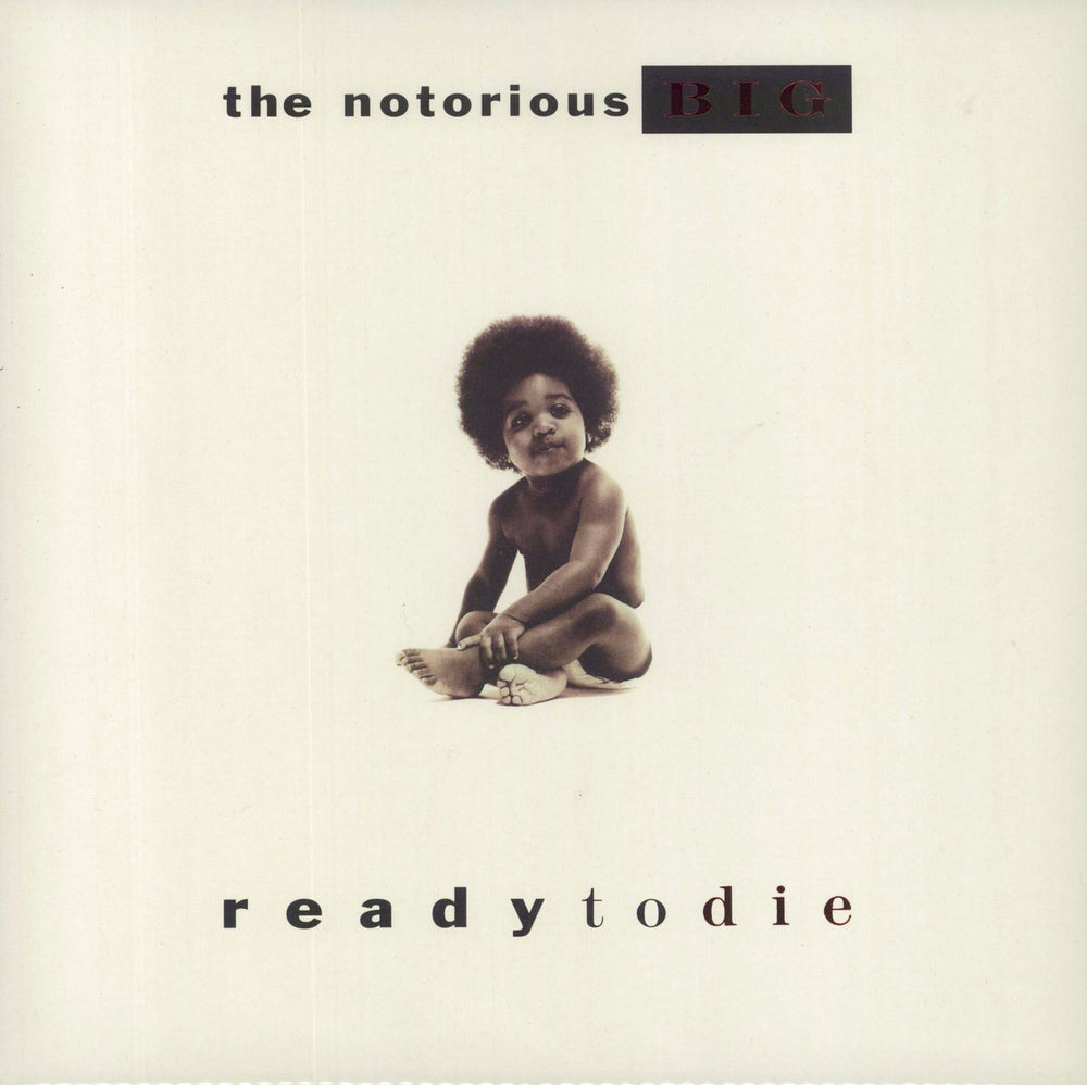 The Notorious B.I.G. Ready To Die - Red & White Black Splatter 