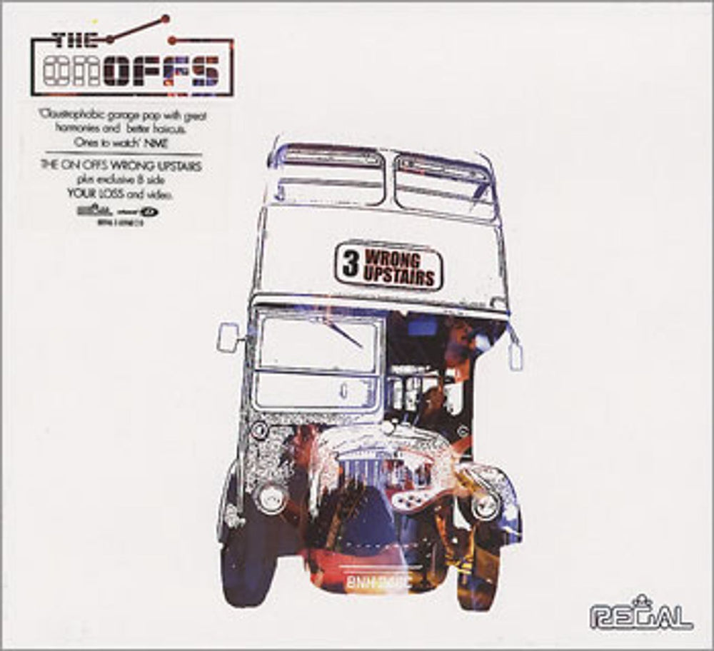 The On Offs Wrong Upstairs UK CD single (CD5 / 5") CDREG134