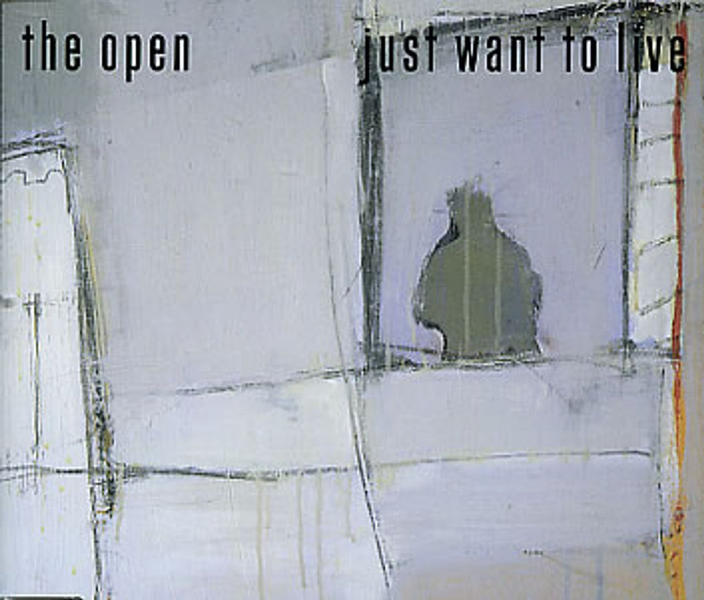 The Open Just Want To Live UK Promo CD single (CD5 / 5") DANZ1
