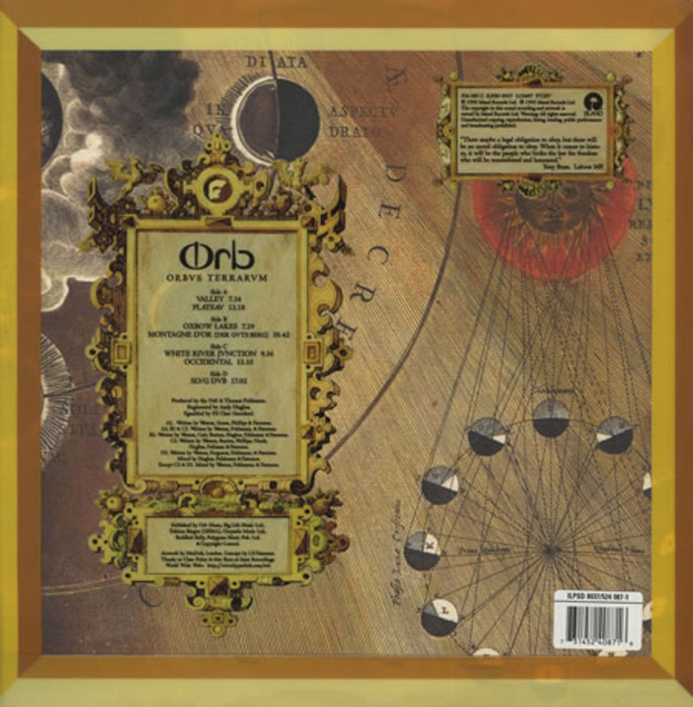 The Orb Orbus Terrarum - Map Pack UK 2-LP vinyl record set (Double LP Album) ORB2LOR128971