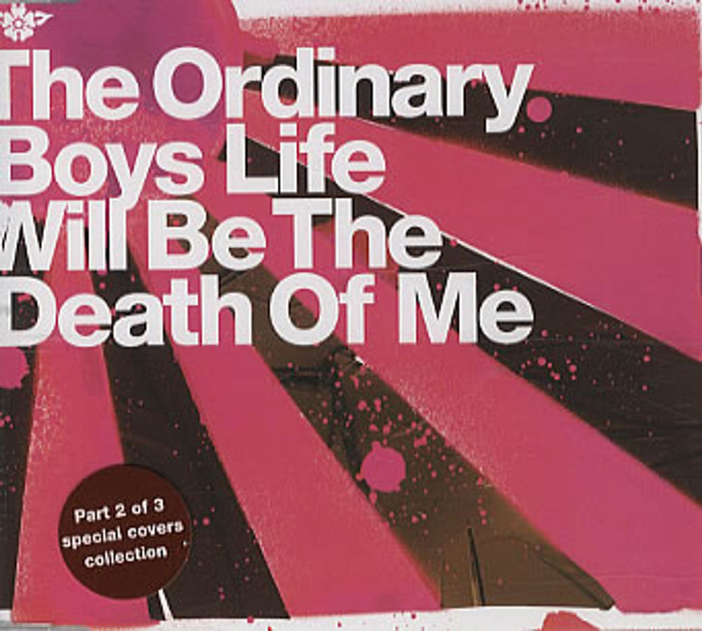 The Ordinary Boys Life Will Be The Death Of Me UK 2-CD single set (Double CD single) TOA2SLI333798