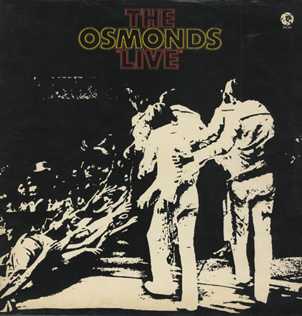 The Osmonds Live UK vinyl LP album (LP record) 2315117