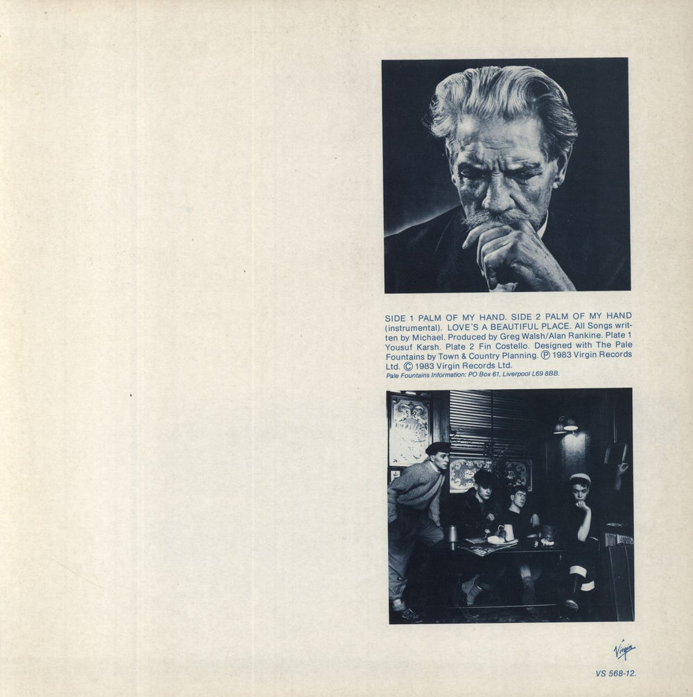 THE PALE FOUNTAINS 12” 12】The Pale Fountains / Jean's Not