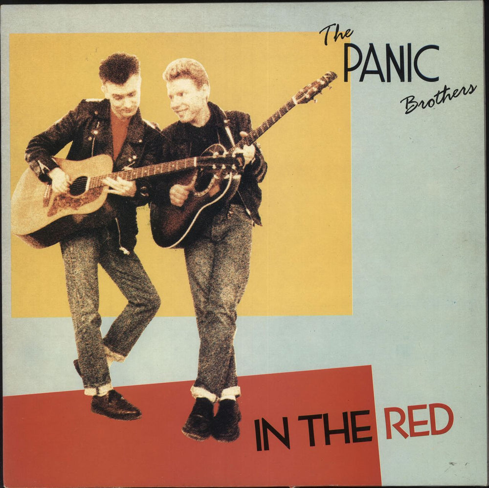 The Panic Brothers In The Red UK vinyl LP album (LP record) SPM1003