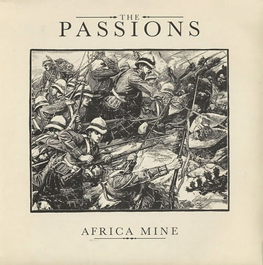 The Passions Africa Mine + Bonus 7" UK 7" vinyl single (7 inch record / 45) POSP384