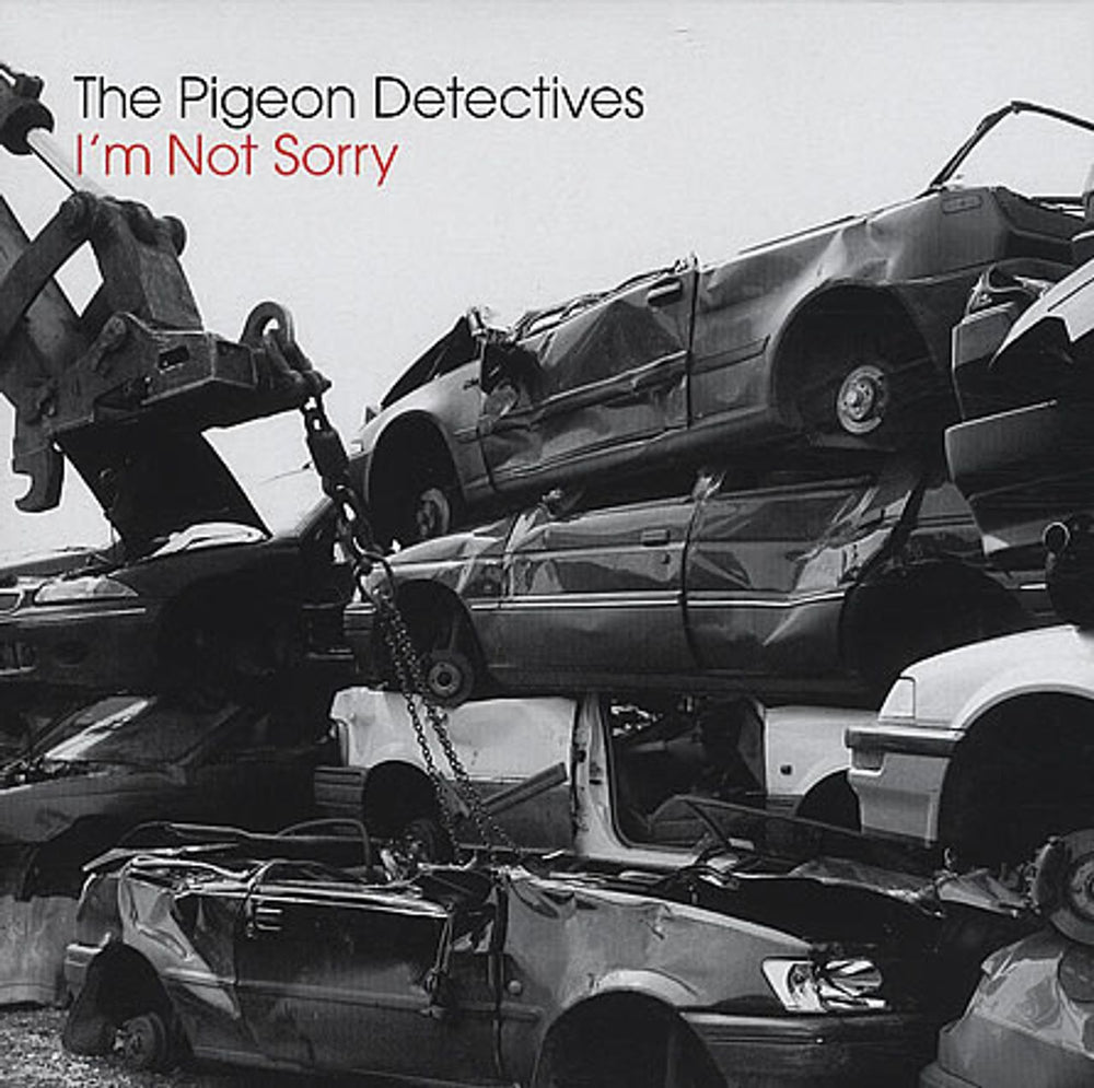 The Pigeon Detectives I'm Not Sorry UK 7" vinyl single (7 inch record / 45) DTTR029VL