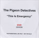 The Pigeon Detectives This Is An Emergency UK Promo promo DVD-R DVD-R