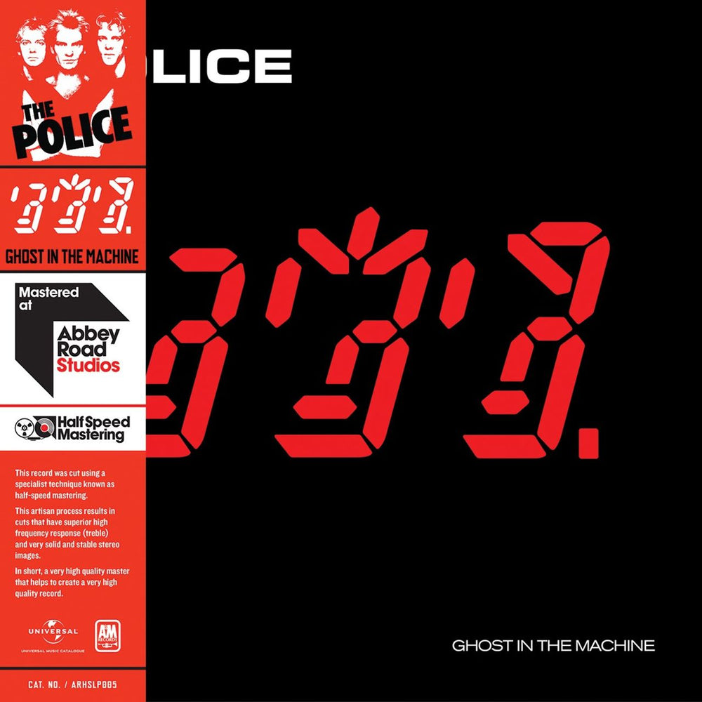 The Police Ghost In The Machine - Half Speed Mastered - Sealed UK vinyl LP album (LP record) ARHSLP005