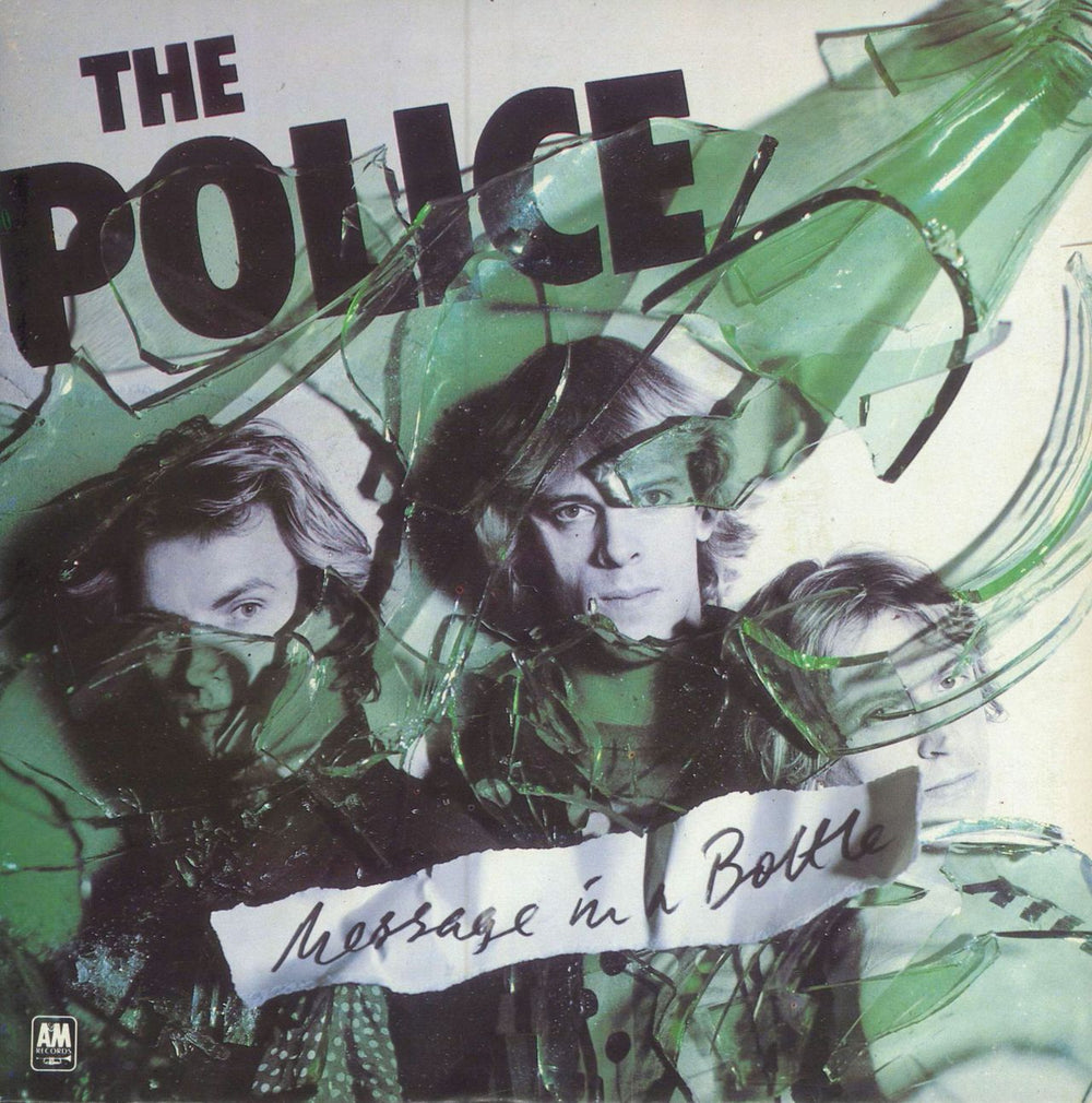 The Police Message In A Bottle - 4prong + Sleeve UK 7" vinyl single (7 inch record / 45) AMS7474