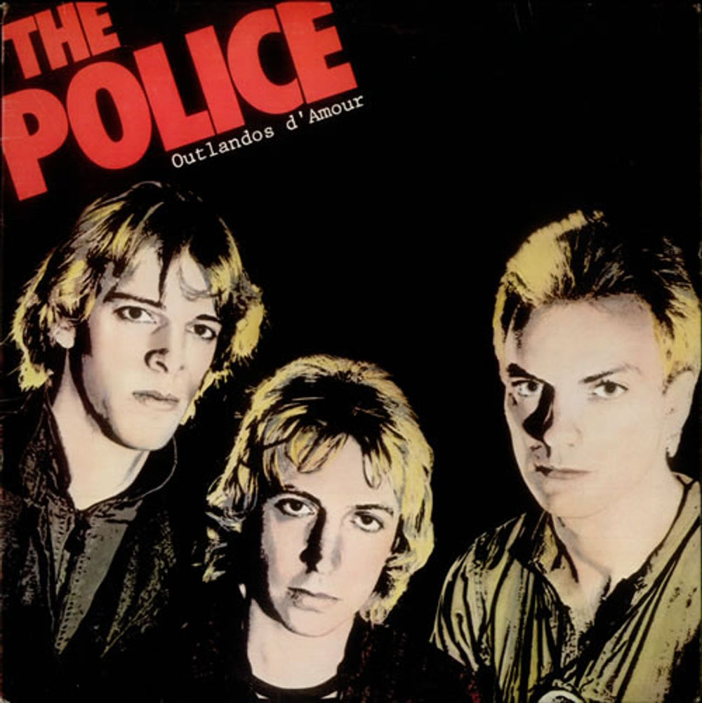 The Police Outlandos d'Amour Canadian vinyl LP album (LP record) SP-4753