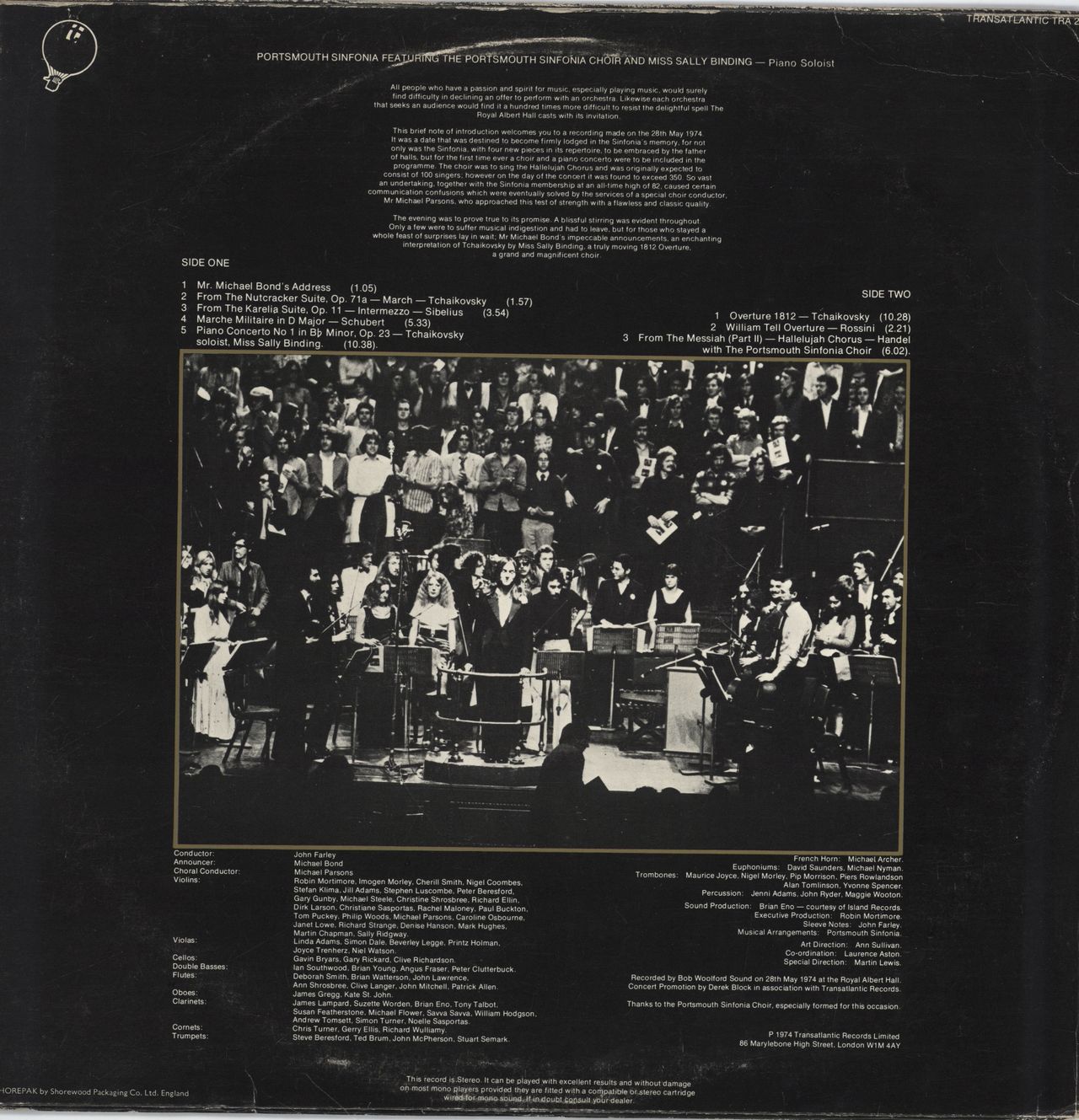 The Portsmouth Sinfonia Hallelujah UK Vinyl LP — RareVinyl.com