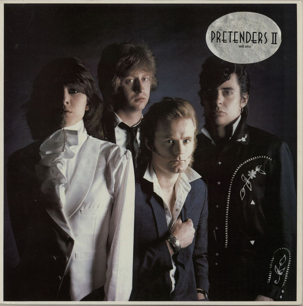 The Pretenders Pretenders II - Oval Title Stickered UK vinyl LP album (LP record) SRK3572