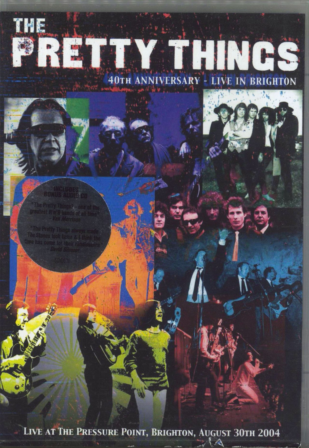 The Pretty Things 40th Anniversary: Live In Brighton UK 2-disc CD/DVD set SDVD520