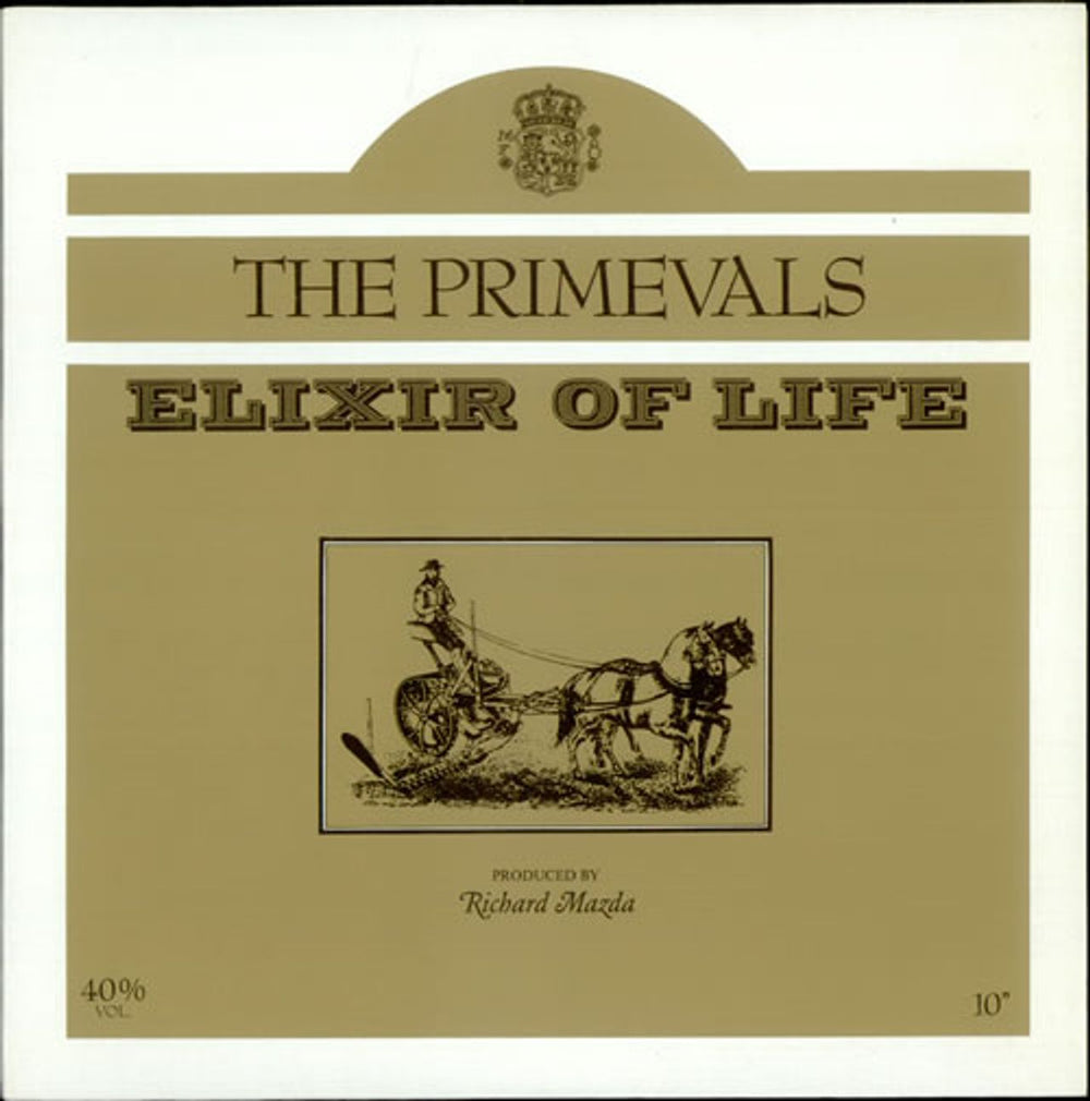 The Primevals Elixir Of Life EP French 10" vinyl single (10 inch record) NEW73