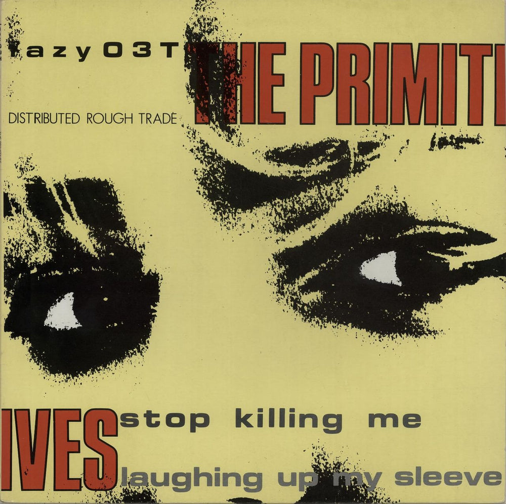 The Primitives Stop Killing Me UK 12" vinyl single (12 inch record / Maxi-single) LAZY03T