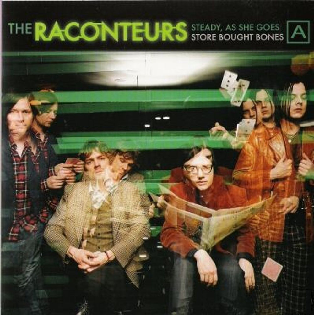 The Raconteurs Steady, As She Goes - 1st UK 7" vinyl single (7 inch record / 45) XLS227