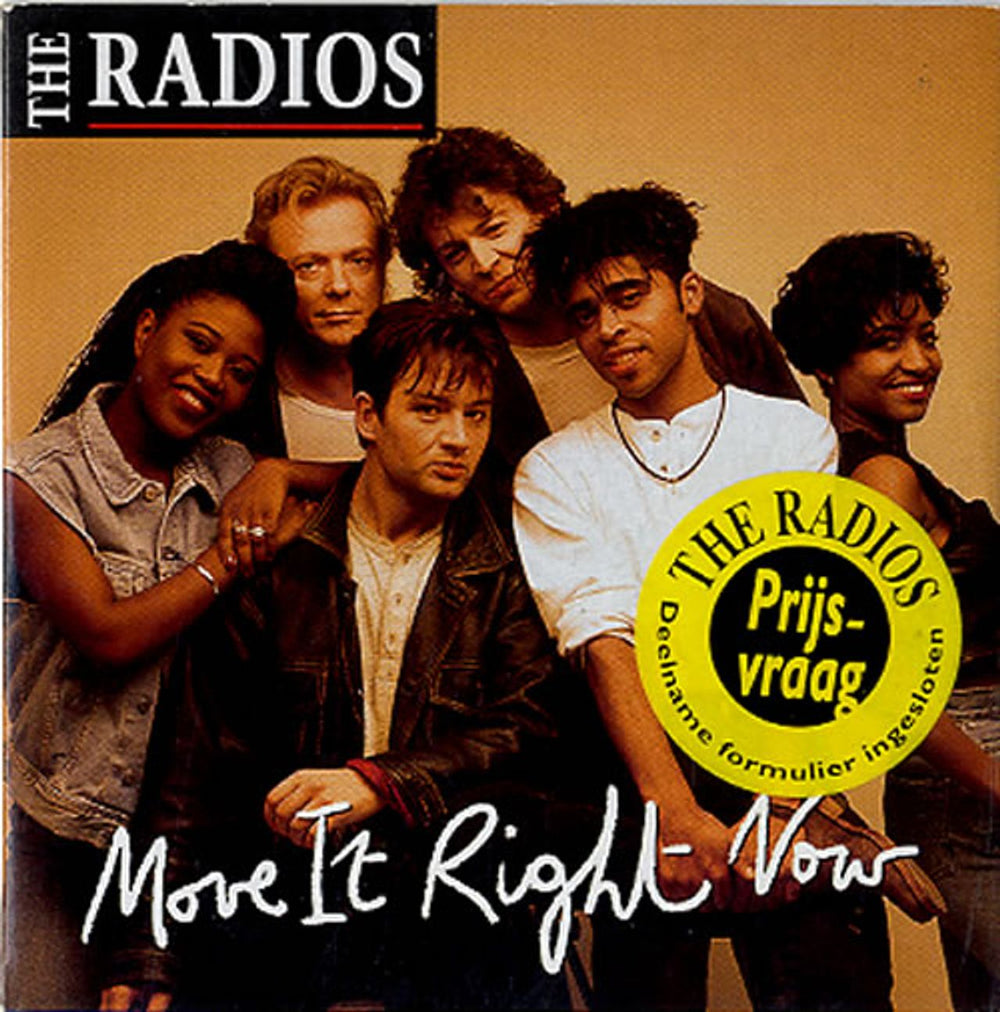 The Radios Move It Right Now Dutch CD single (CD5 / 5") 8731092