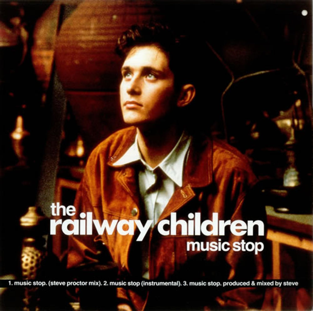 The Railway Children Music Stop UK 12" vinyl single (12 inch record / Maxi-single) VST1255