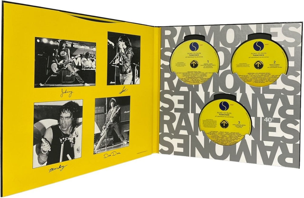 The Ramones Road To Ruin Deluxe Edition 40th Anniversary Set UK box set RAMBXRO803970