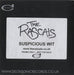 The Rascals [2000's] Suspicious Wit UK Promo CD-R acetate CDR ACETATE