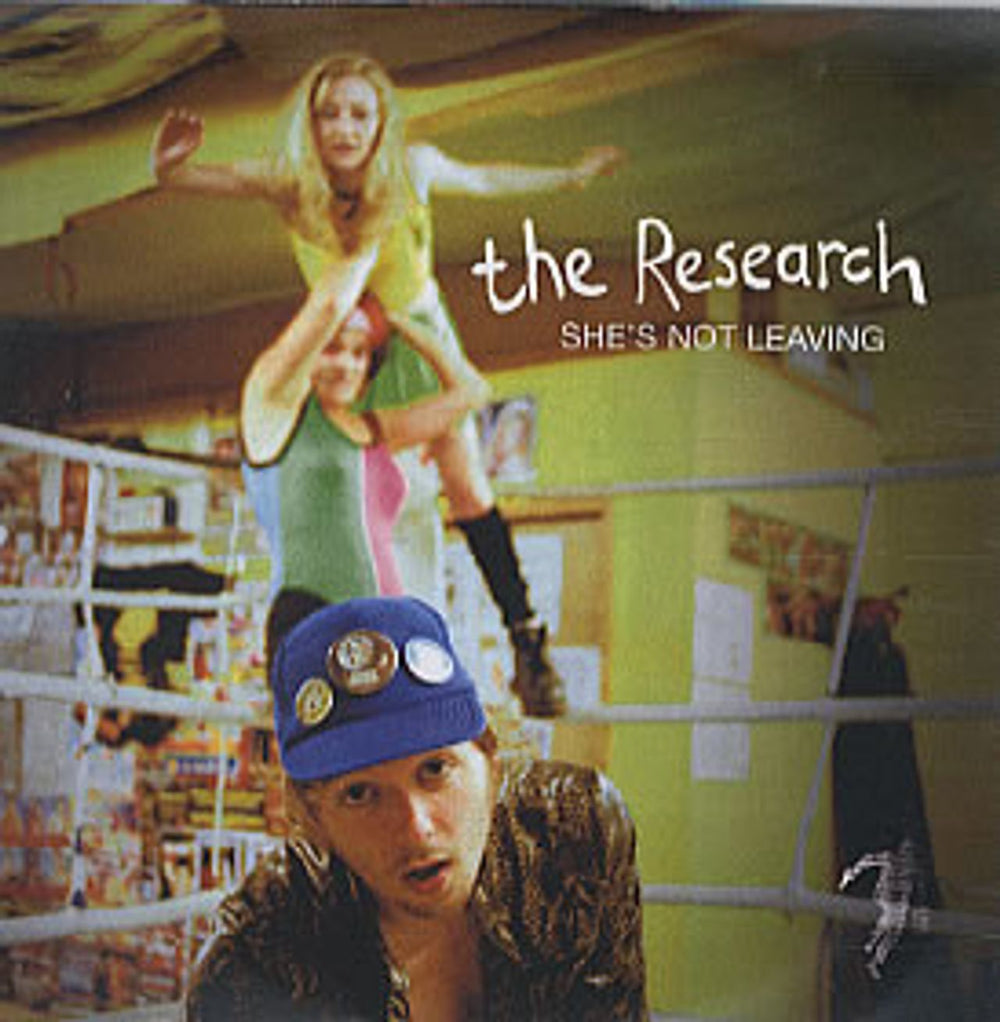 The Research She's Not Leaving UK Promo CD-R acetate CD-R ACETATE