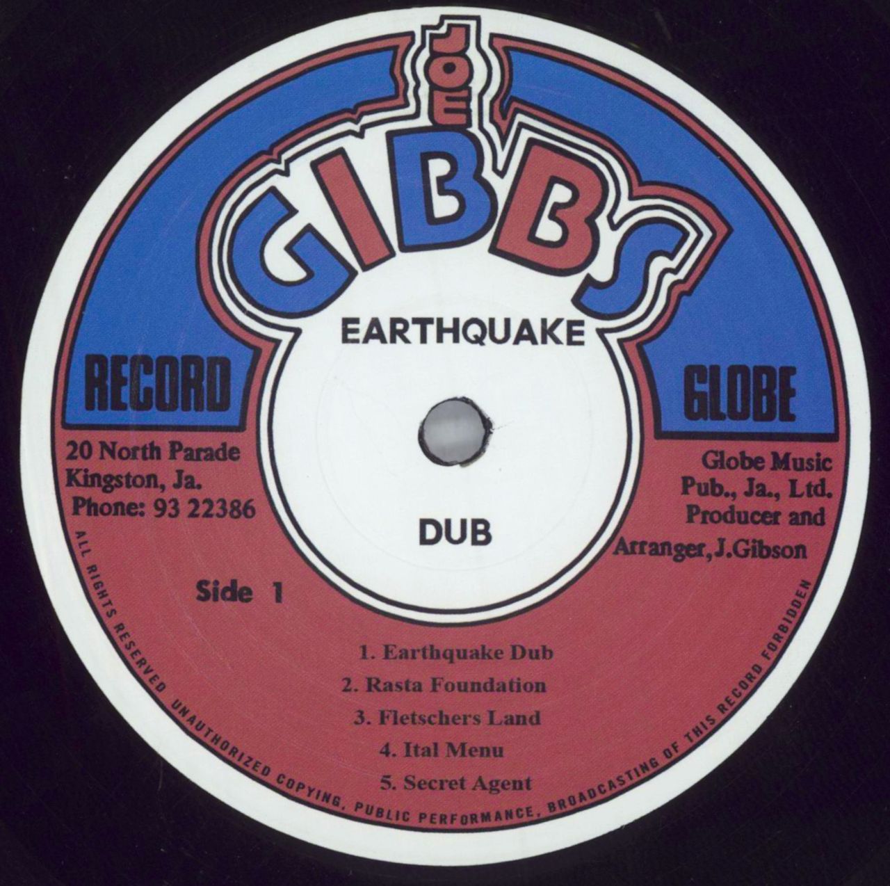 The Revolutionaries Earthquake Dub UK Vinyl LP — RareVinyl.com