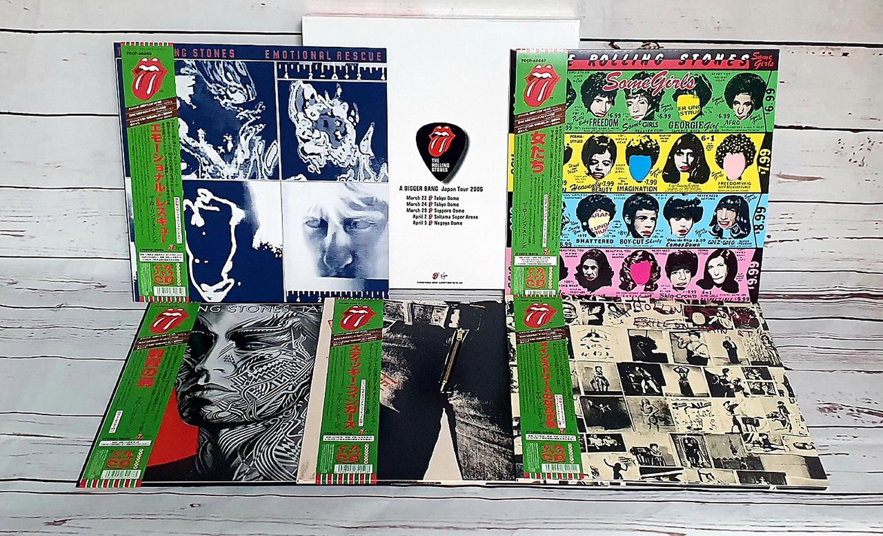 The Rolling Stones A Bigger Bang Japan Tour 2006 Japanese Cd album box —  RareVinyl.com
