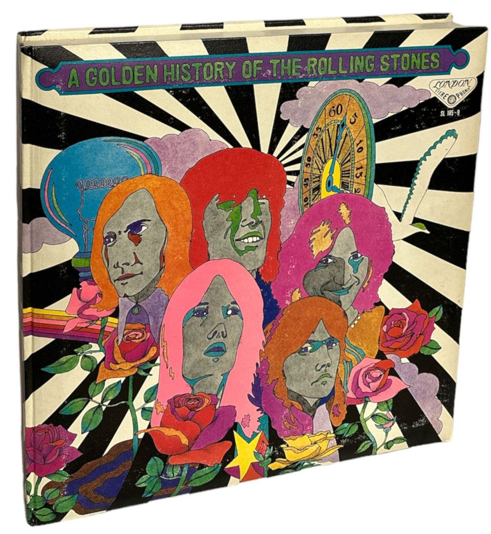 The Rolling Stones A Golden History Of The Rolling Stones + Obi Stickered Mailer Japanese Vinyl Box Set