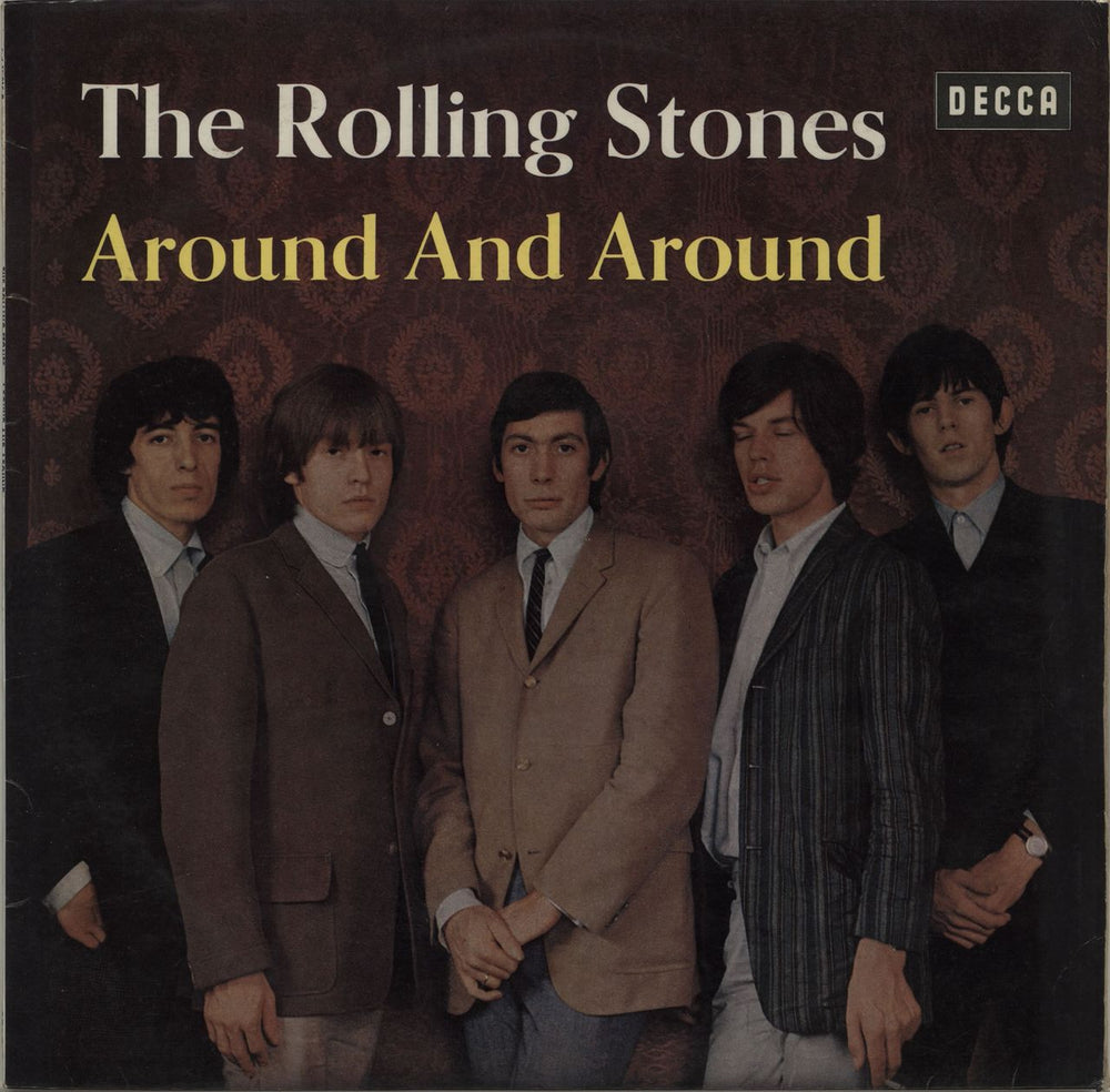 The Rolling Stones Around And Around - EX German vinyl LP album (LP record) SLK16315-P