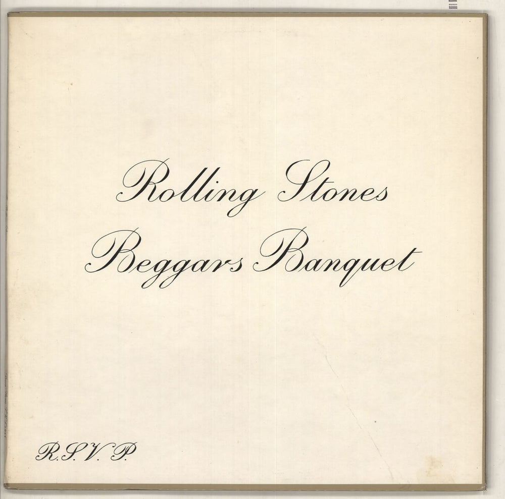 The Rolling Stones Beggars Banquet - 3rd [b] UK vinyl LP album (LP record) SKL4955