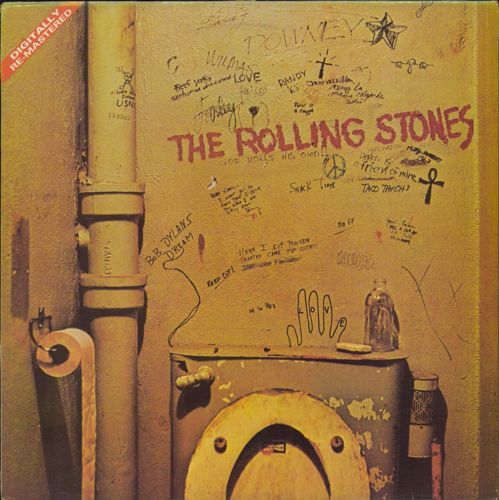 The Rolling Stones Beggars Banquet - Digitally Remastered/Blue Label UK vinyl LP album (LP record) SKDL4955