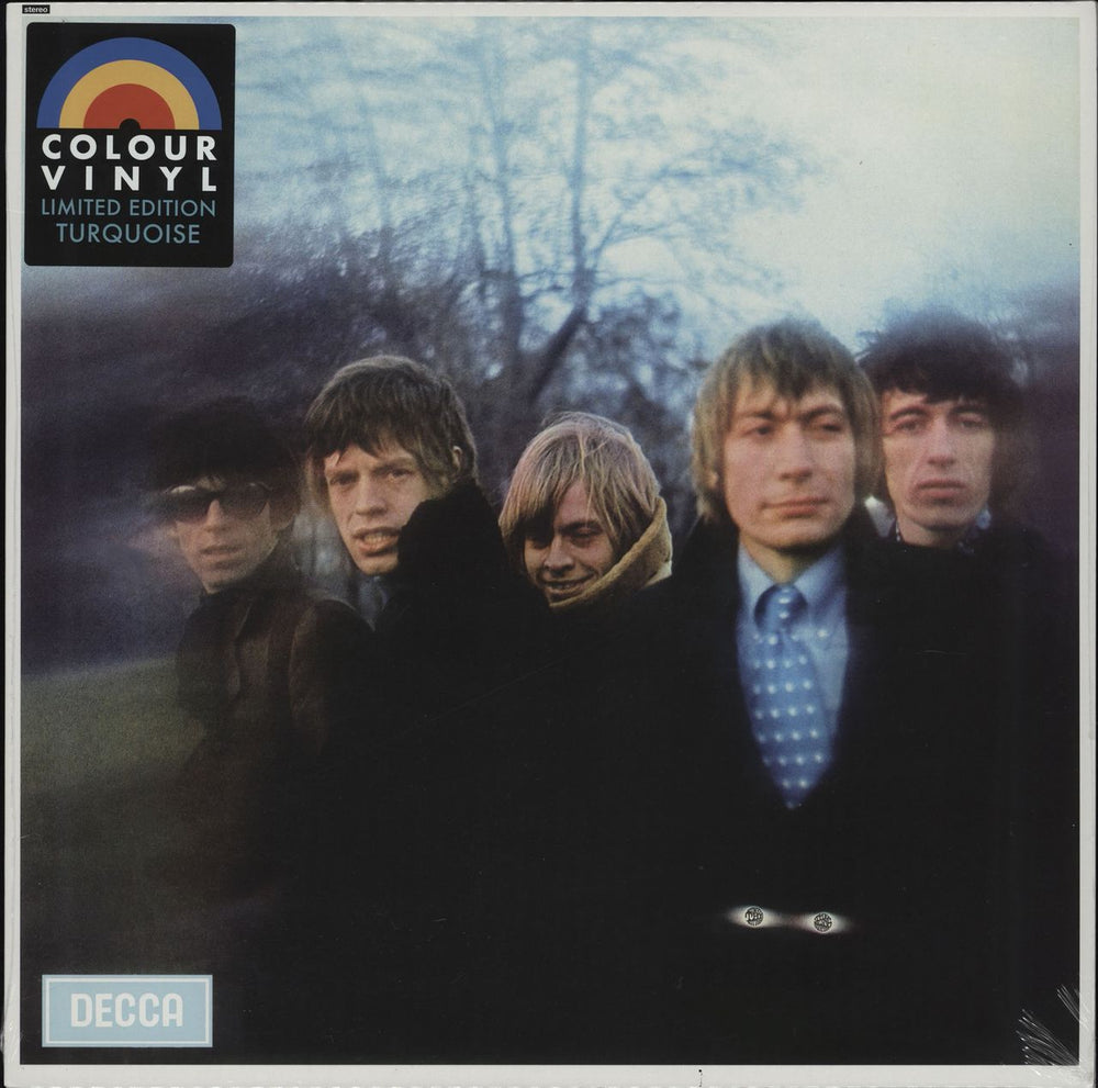 The Rolling Stones Between The Buttons - Turquoise Vinyl - Sealed UK vinyl LP album (LP record) 8762-1