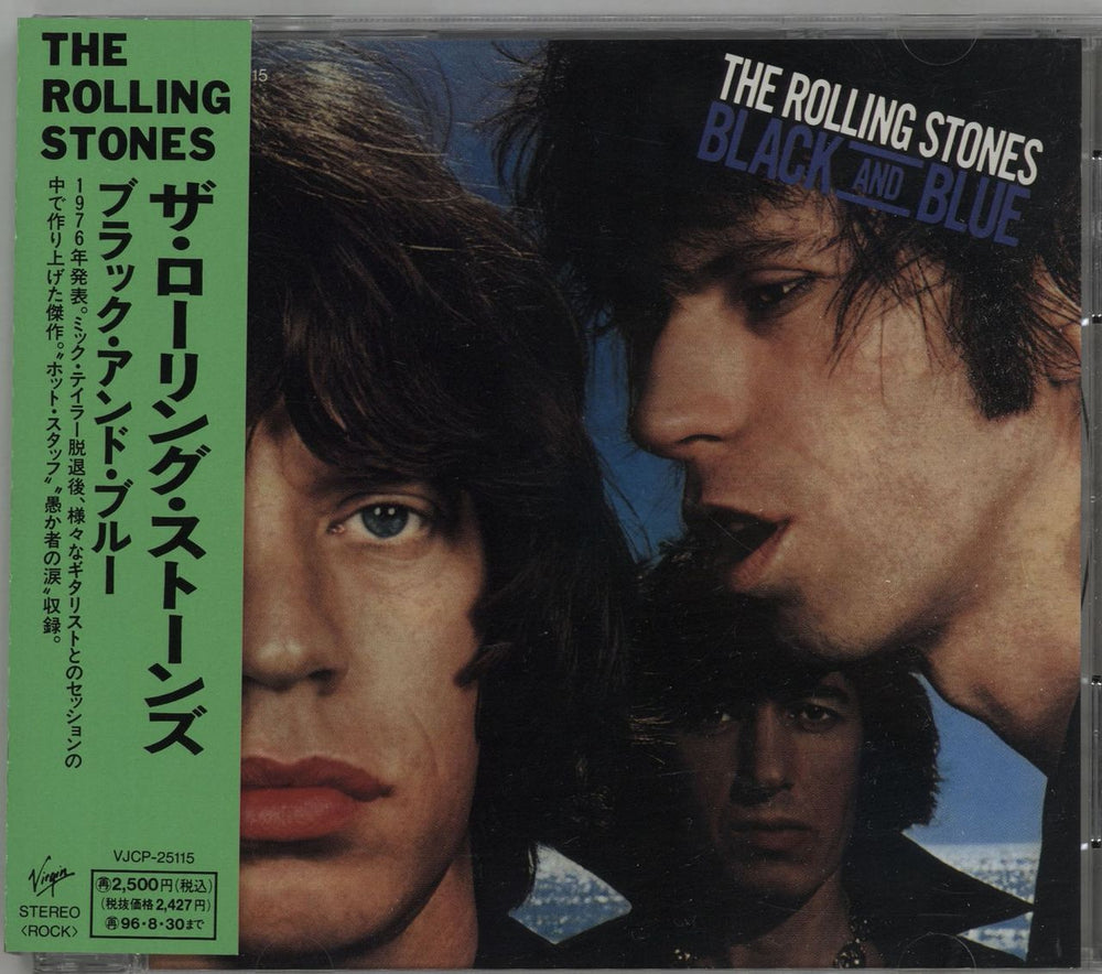 The Rolling Stones Black And Blue Japanese Promo CD album (CDLP) VJCP-25115