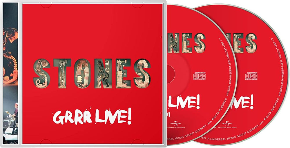 The Rolling Stones GRRR Live! - Sealed UK 2 CD album set (Double CD) 4811582