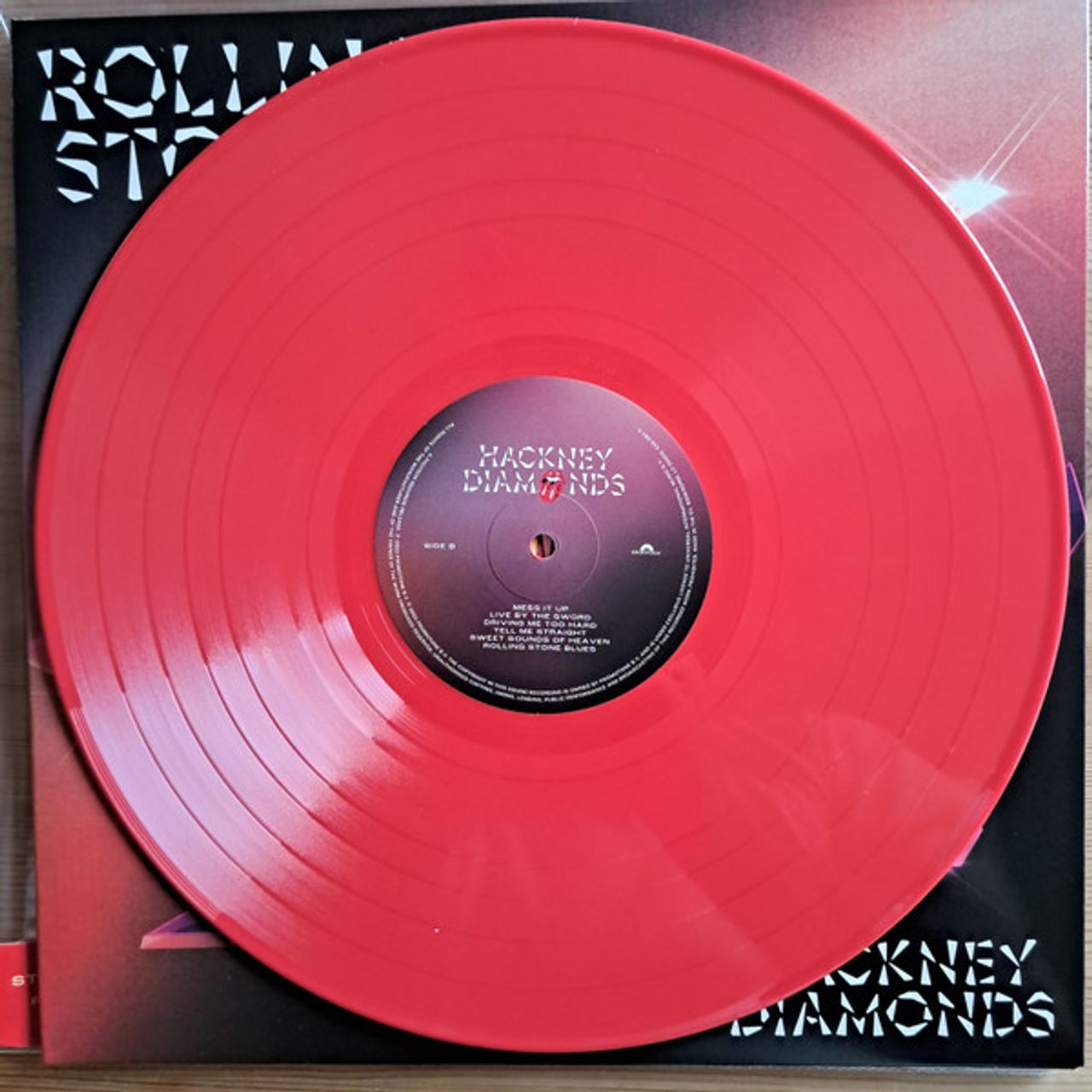 The Rolling Stones Hackney Diamonds - RS No.9 Carnaby Red Vinyl +