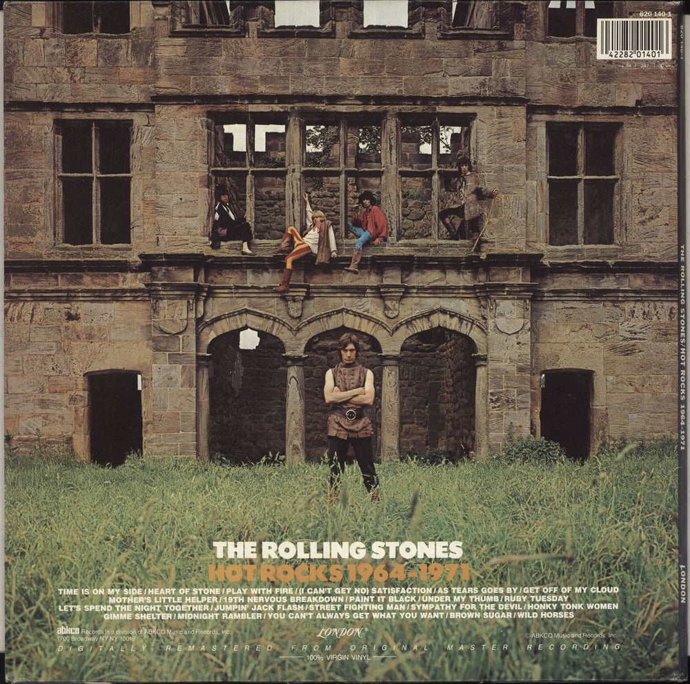 The Rolling Stones Hot Rocks 1964-1971 US 2-LP vinyl record set (Double LP Album) 042282014016