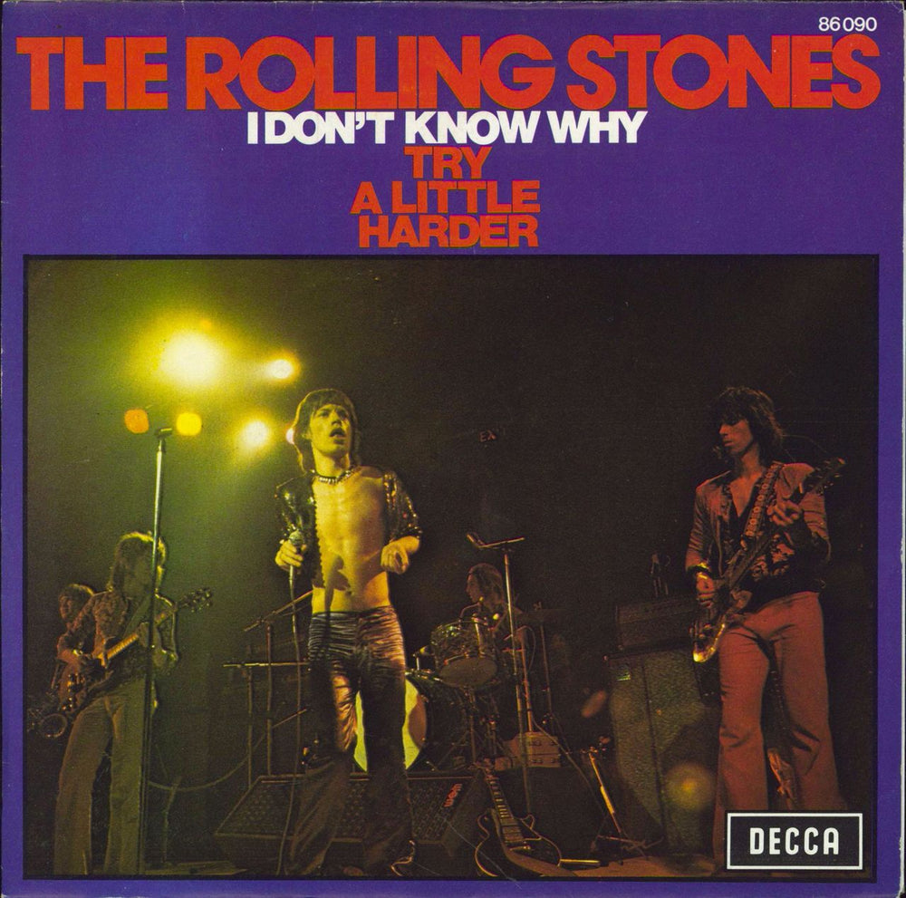 The Rolling Stones I Don't Know Why French 7" vinyl single (7 inch record / 45) 86.090