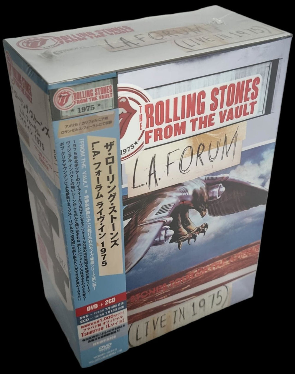 The Rolling Stones L.A. Forum (Live In 1975) Japanese box set VQBD-10213