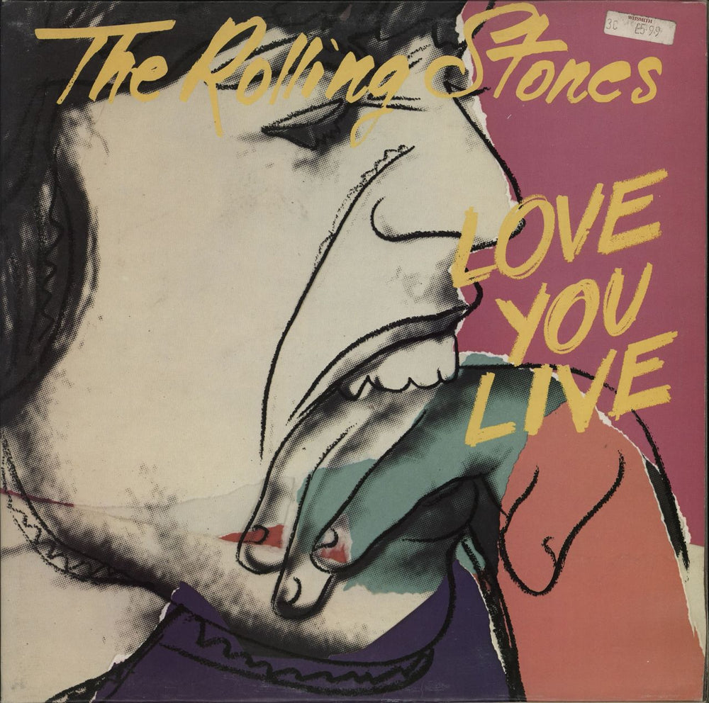 The Rolling Stones Love You Live - 1st UK 2-LP vinyl record set (Double LP Album) COC89101