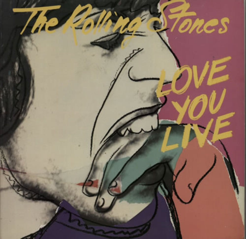 The Rolling Stones Love You Live - 2nd UK 2-LP vinyl record set (Double LP Album) COC89101